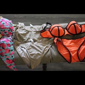 XL/L Mix Match Bikini Lot Bundle (3 bikinis & 2 bikini tops & 1 bottom)